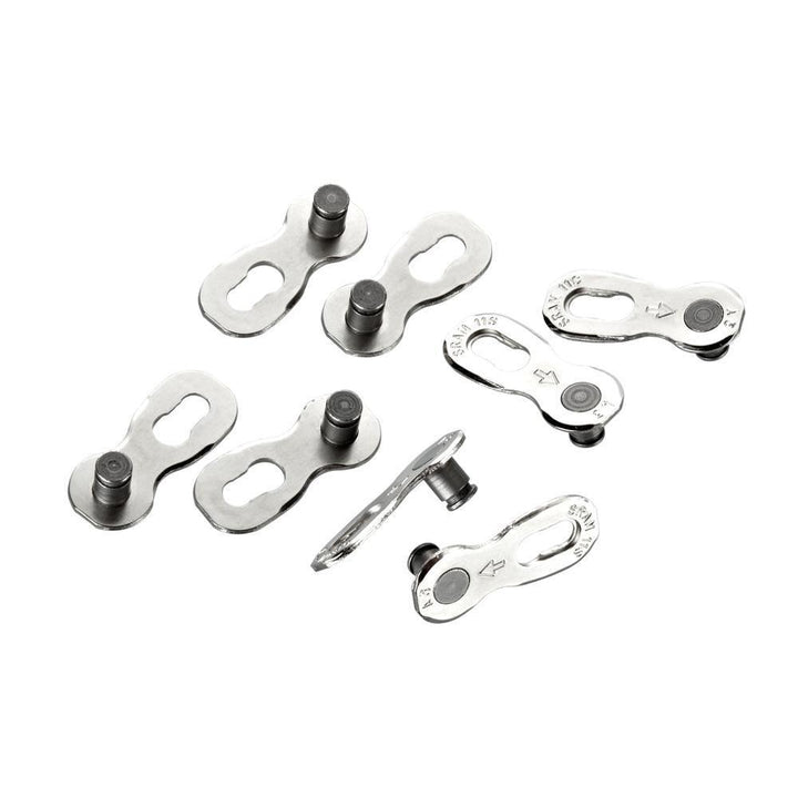 SRAM Power Lock Silver 8 Speed, 4-Piece - BUMSONTHESADDLE