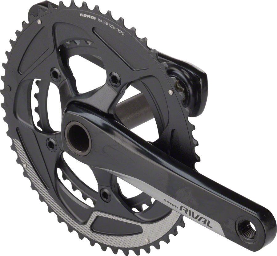 SRAM Rival 22 FC-RIV-2X11-A1 Pressfit GXP Crankset (Black) - BUMSONTHESADDLE