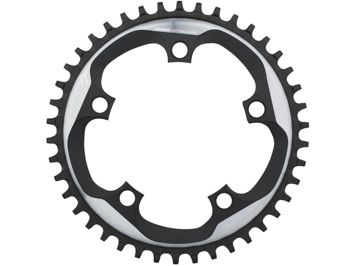 Sram Rival X-Sync 10/11 Speed Chainring (Black) - BUMSONTHESADDLE