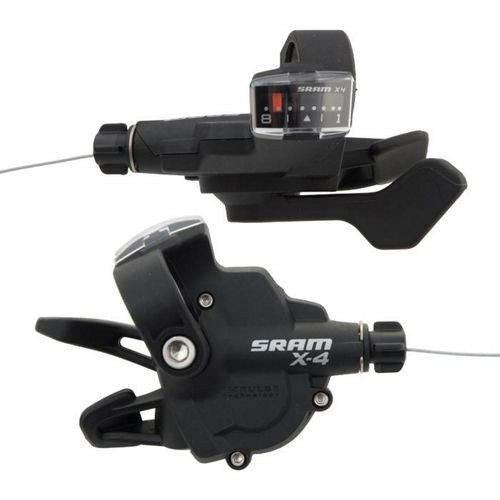 SRAM X4 8 Speed Mechanical Shifter (Black) - BUMSONTHESADDLE