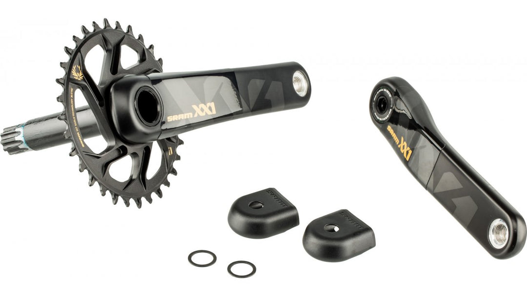 SRAM XX1 Eagle DM GXP Crankset (Gold) - BUMSONTHESADDLE