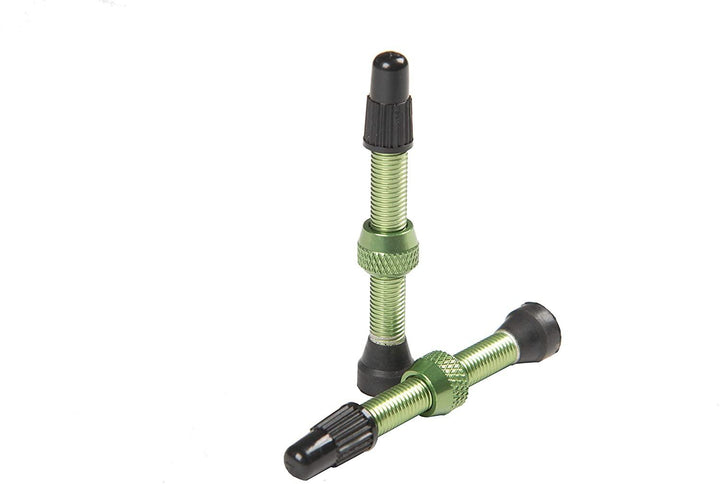 Stans NoTubes Universal Presta Valve Stem Pair (Green) - BUMSONTHESADDLE