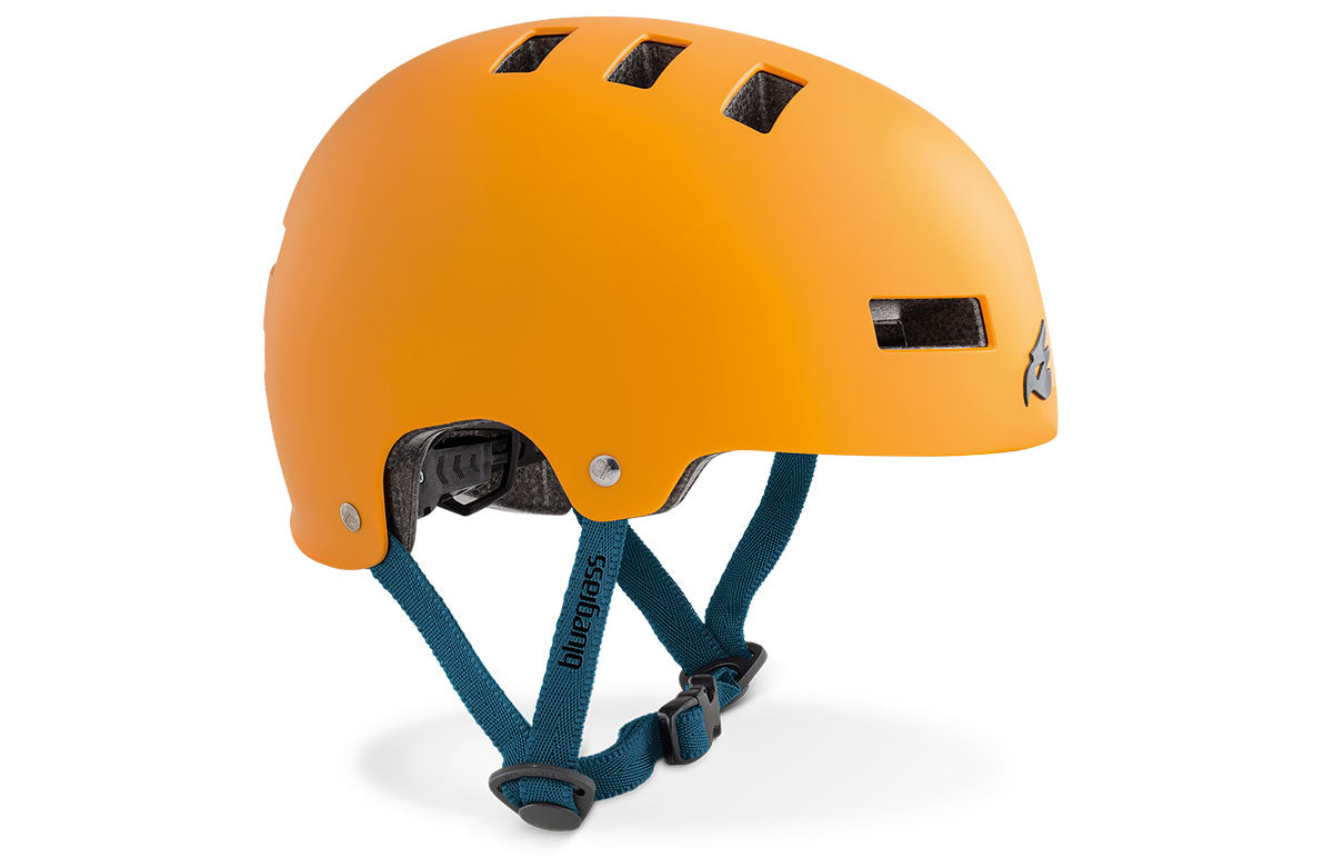 Bluegrass Superbold CE MTB Cycling Helmet (Orange/Matt)