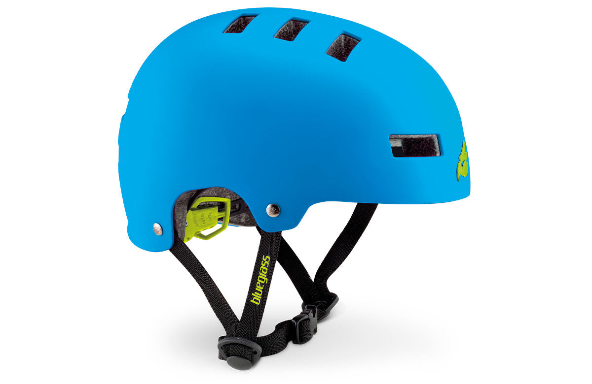 Bluegrass Superbold CE MTB Cycling Helmet (Cyan/Matt)