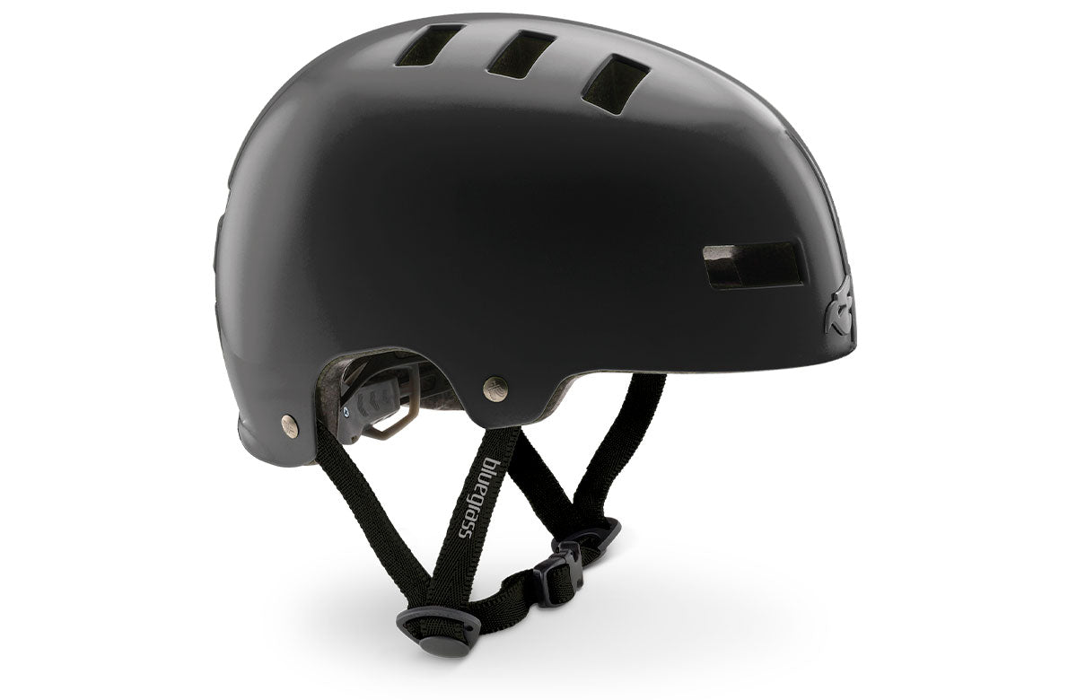 Bluegrass Superbold CE MTB Cycling Helmet (Black/Glossy)