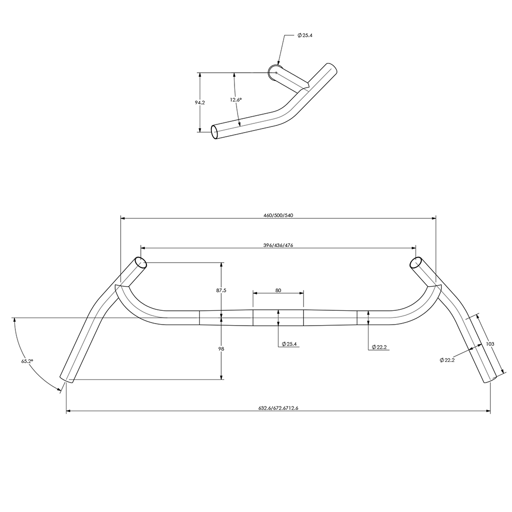 Surly Corner Bar Handlebar - BUMSONTHESADDLE