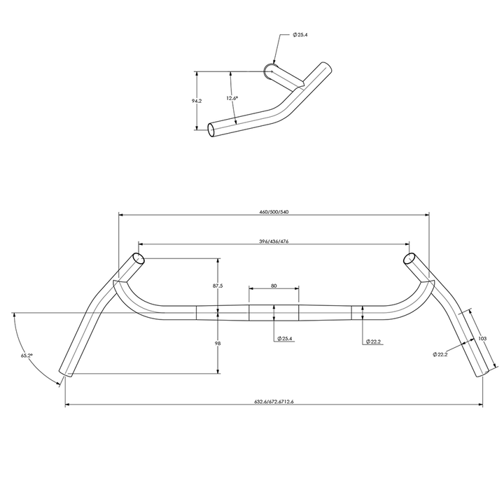 Surly Corner Bar Handlebar - BUMSONTHESADDLE