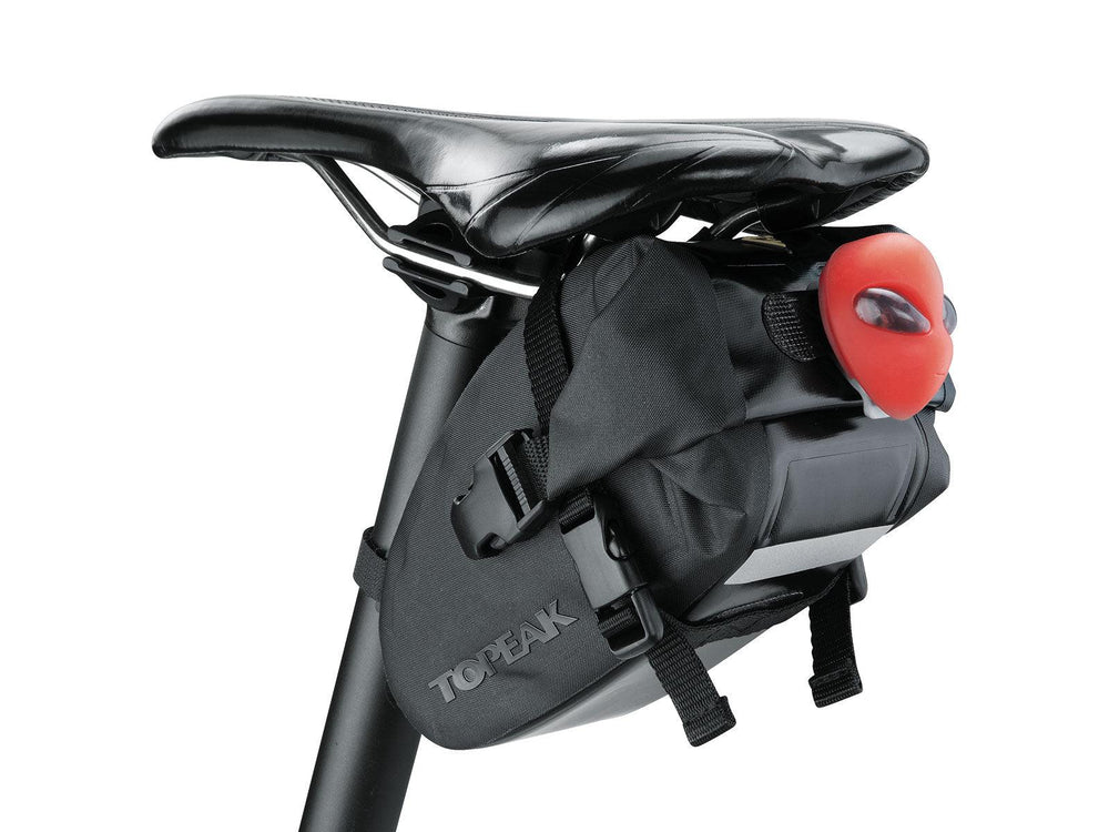 Topeak Strap Mount Wedge Dry Bag (Black) - BUMSONTHESADDLE