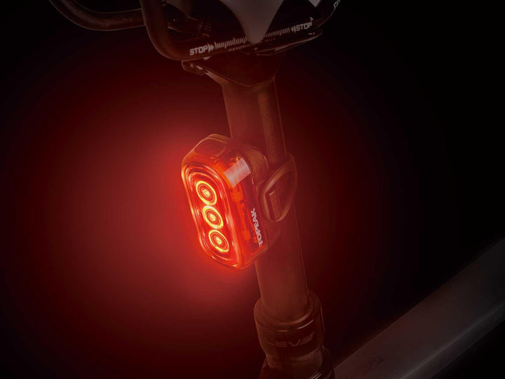 Topeak Taillux 100 Rear Light (Red) - BUMSONTHESADDLE