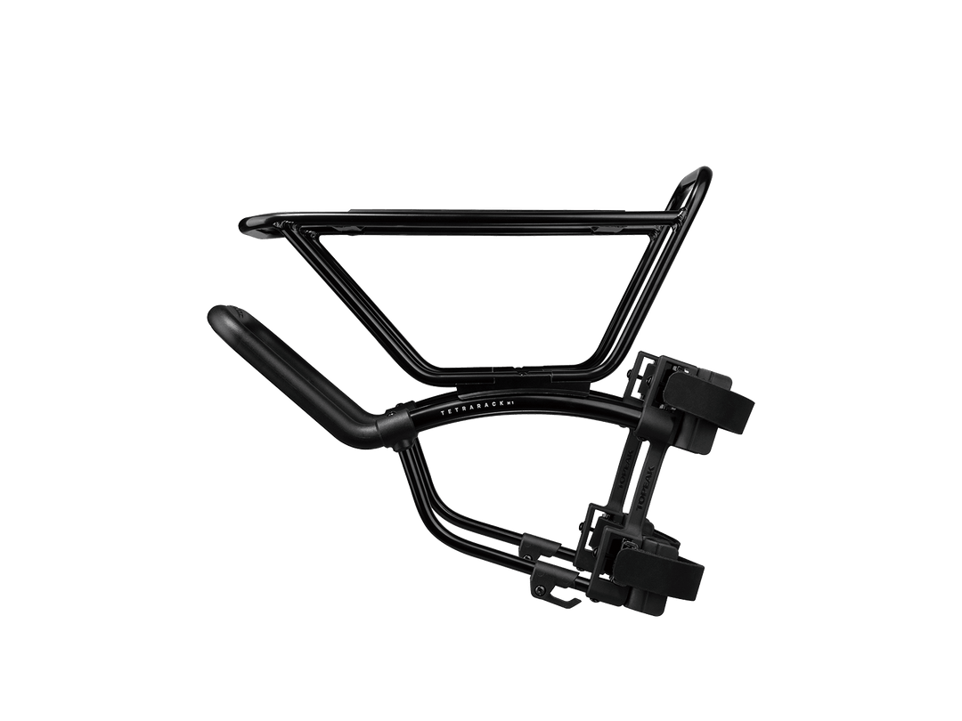 Topeak Tetrarack M1 Front Pannier Rack (Black) - BUMSONTHESADDLE