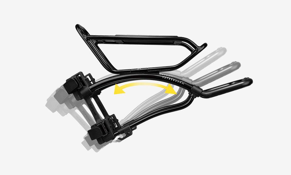 Topeak Tetrarack M1 Front Pannier Rack (Black) – BUMSONTHESADDLE