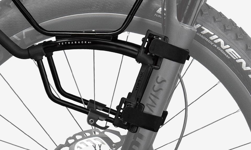 Topeak Tetrarack M1 Front Pannier Rack (Black) – BUMSONTHESADDLE