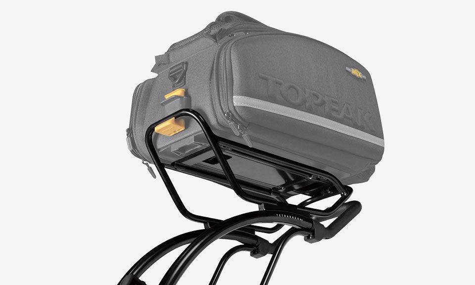 Topeak Tetrarack M1 Front Pannier Rack (Black) - BUMSONTHESADDLE