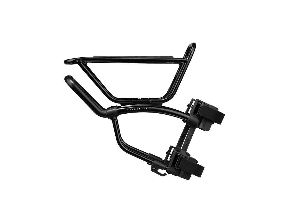 Topeak Tetrarack R1 Front Pannier Rack (Black) - BUMSONTHESADDLE