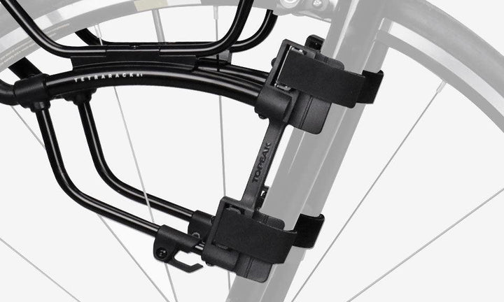 Topeak Tetrarack R1 Front Pannier Rack (Black) - BUMSONTHESADDLE