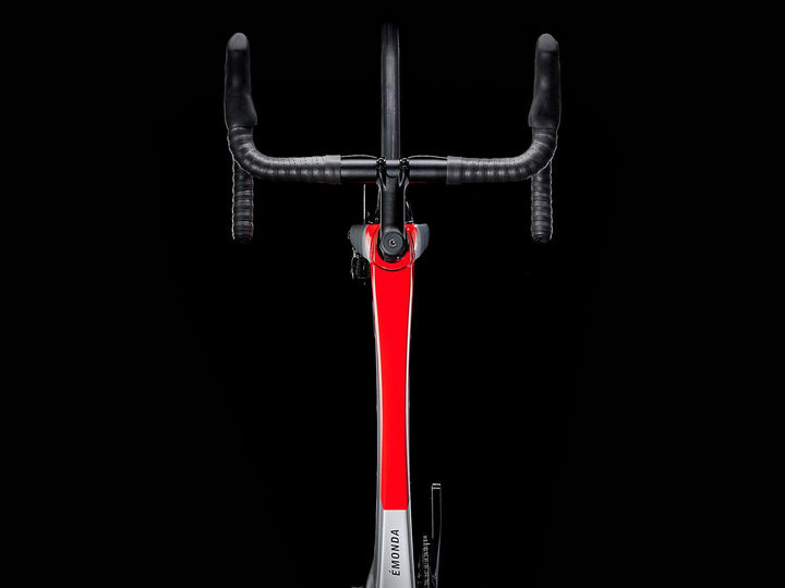 Trek Emonda SL 6 Pro Di2 (Quicksilver/Radioactive Red) - BUMSONTHESADDLE