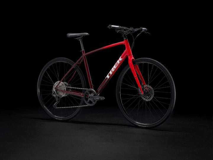 Trek FX 3 Disc (Viper Red to Cobra Blood Fade) - BUMSONTHESADDLE