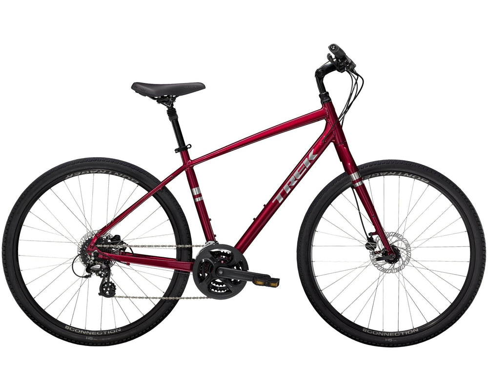 Trek Verve 2 Disc Hybrid (Rage Red) - BUMSONTHESADDLE