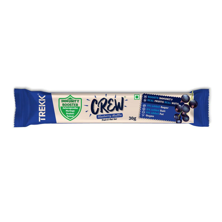 Trekk Crew Fruit & Nut Bar (Blueberry Muffin) - BUMSONTHESADDLE