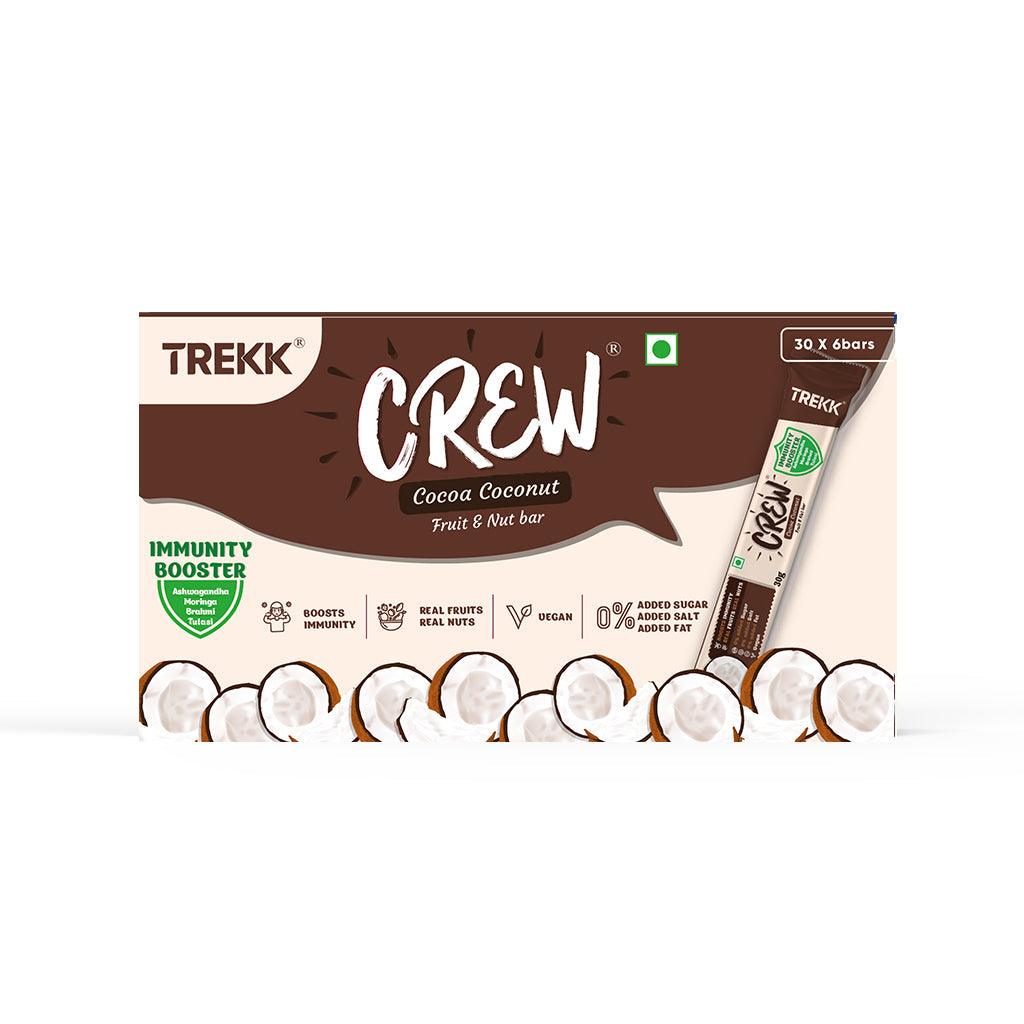 Trekk Crew Fruit & Nut Bar (Cocoa Coconut) - BUMSONTHESADDLE