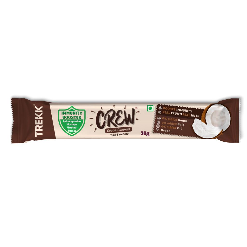 Trekk Crew Fruit & Nut Bar (Cocoa Coconut) - BUMSONTHESADDLE