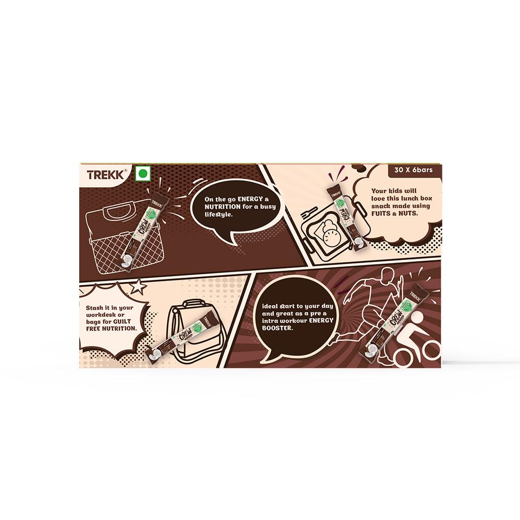 Trekk Crew Fruit & Nut Bar (Cocoa Coconut) - BUMSONTHESADDLE