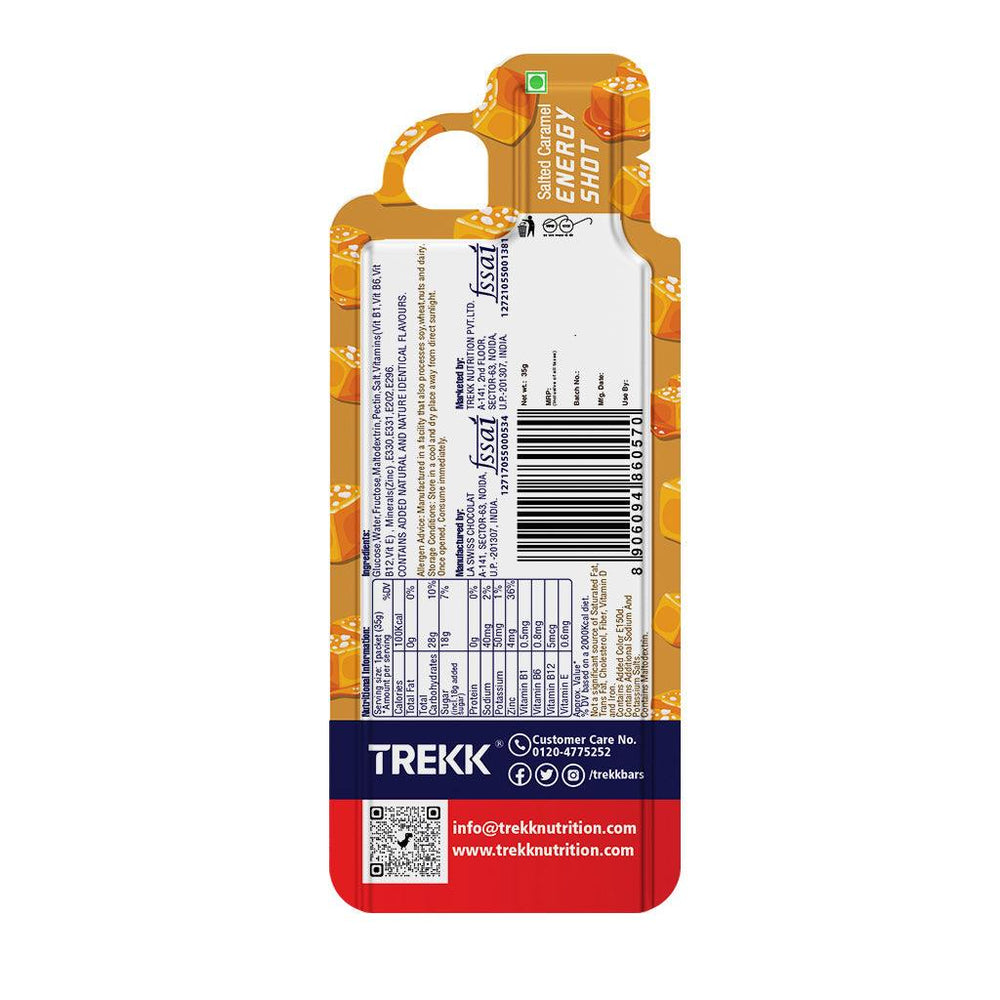 Trekk Energy Gel (Salted Caramel) - BUMSONTHESADDLE