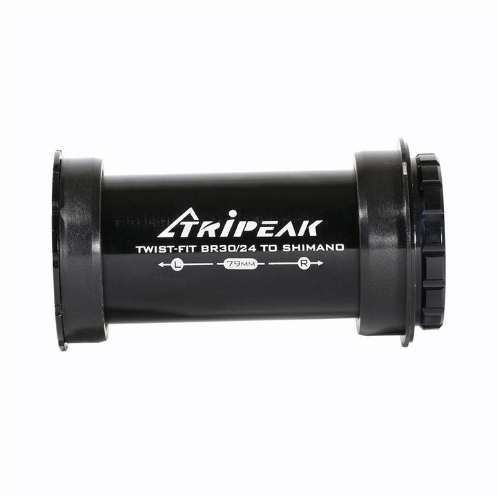 Tripeak BB65 Twist Fit Bottom Bracket (Black) - BUMSONTHESADDLE