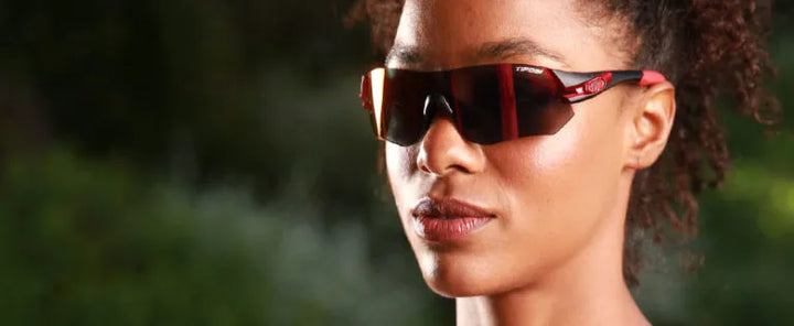 Tifosi Tsali Sport Sunglasses (Gunmetal/Red)