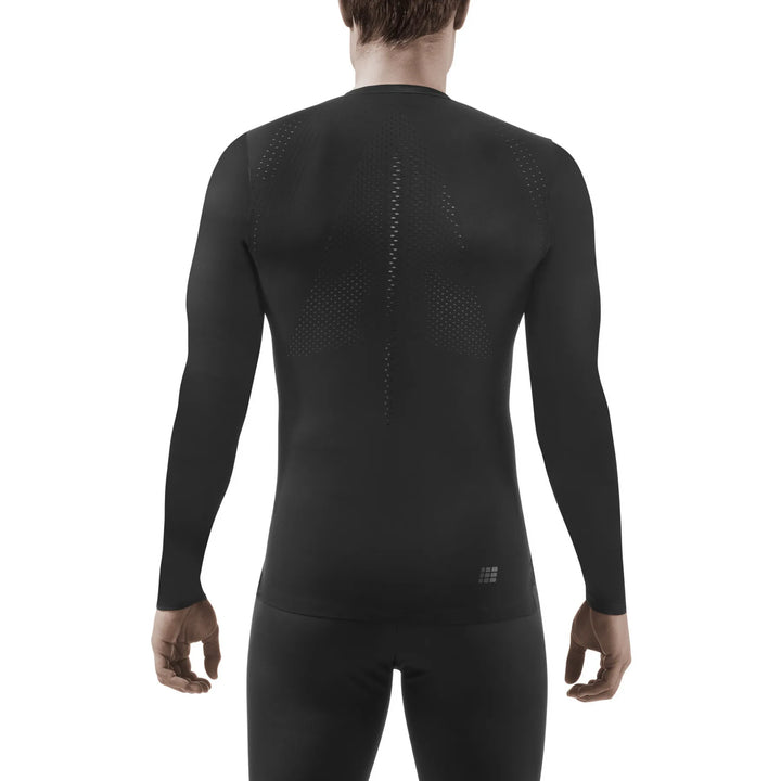 CEP Compression Active Ultralight Long Sleeve Men's Running T-Shirt (Black)