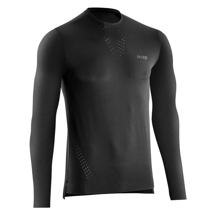 CEP Compression Active Ultralight Long Sleeve Men's Running T-Shirt (Black)