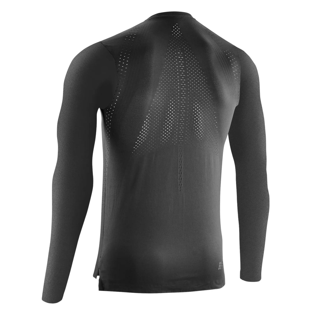 CEP Compression Active Ultralight Long Sleeve Men's Running T-Shirt (Black)
