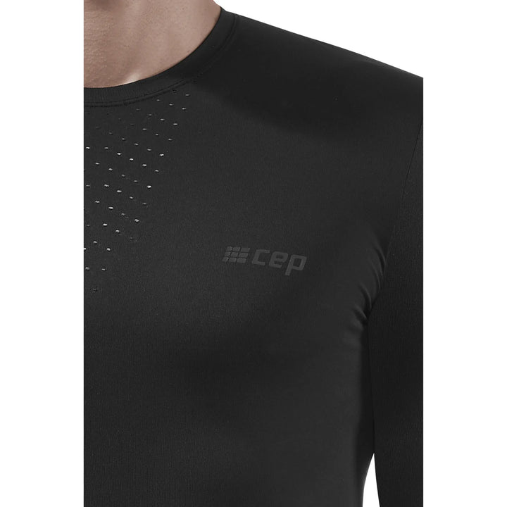 CEP Compression Active Ultralight Long Sleeve Men's Running T-Shirt (Black)