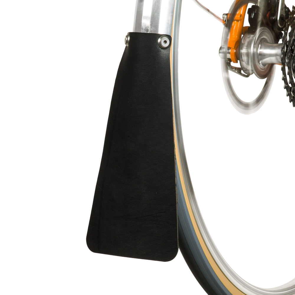 Velo Orange Long 115mm Mud Flaps (Black) - BUMSONTHESADDLE