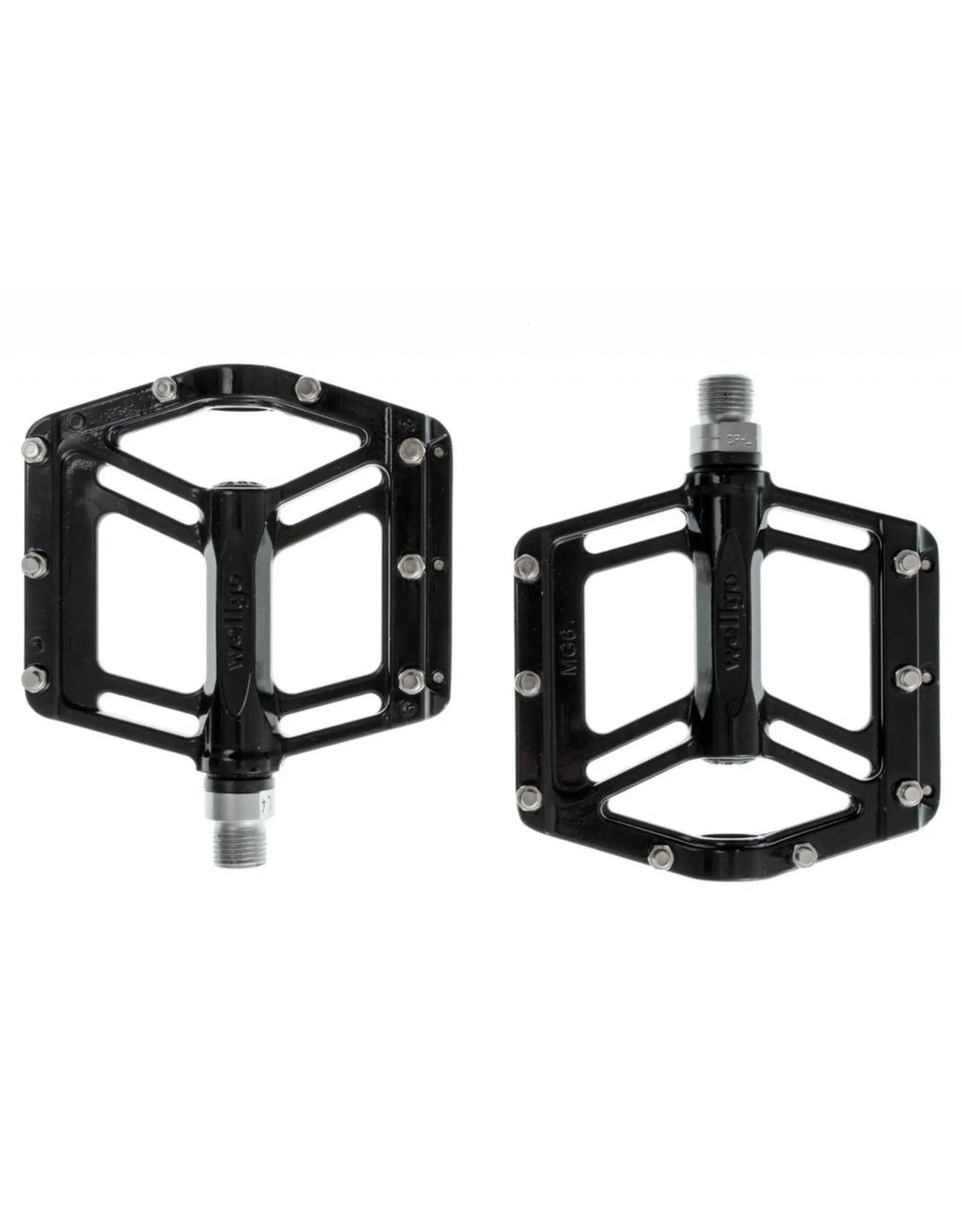 exegol pedal Wellgo MG6 Flat Alloy Pedal (Black) – BUMSONTHESADDLE