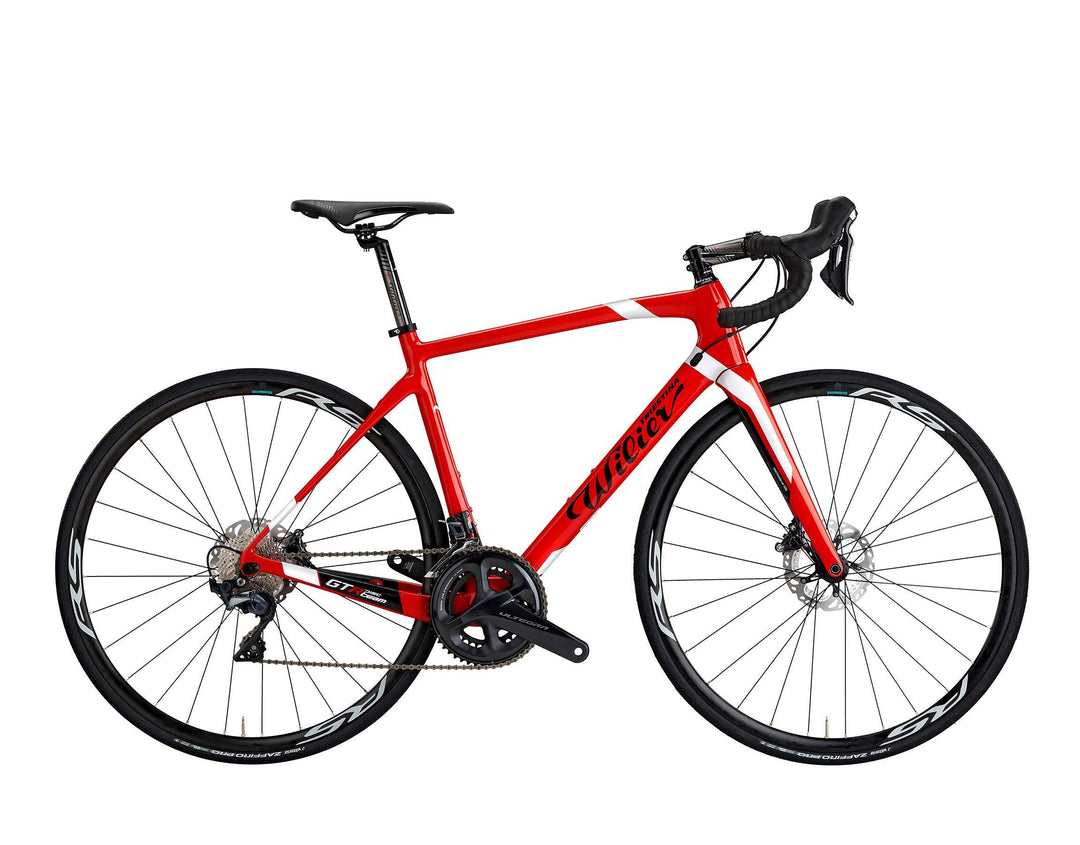 Wilier GTR Team Ultegra Disc (Red/Grey) - BUMSONTHESADDLE
