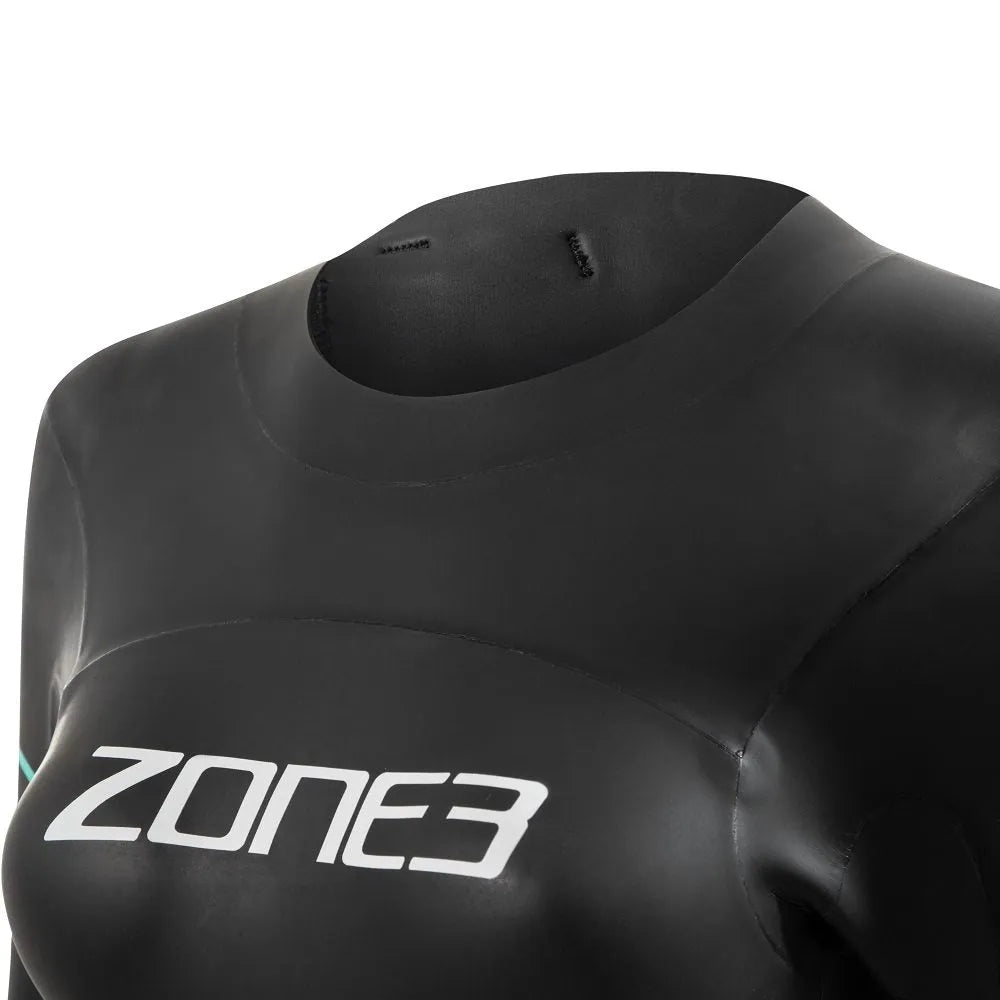 Zone 3 Agile Women's Wetsuit (Black/Pink/Turquoise)