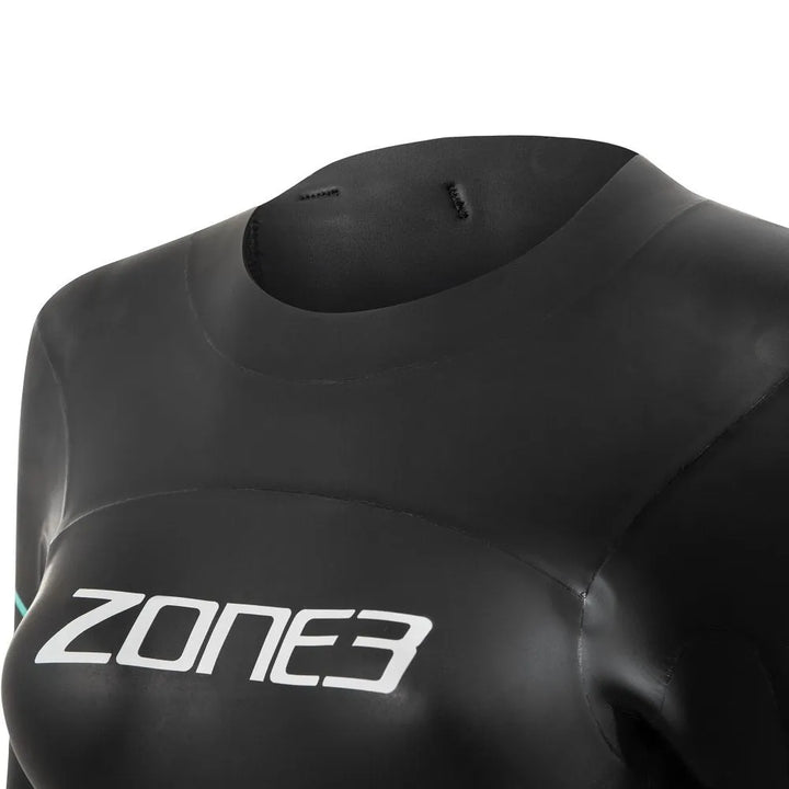 Zone 3 Agile Women's Wetsuit (Black/Pink/Turquoise)