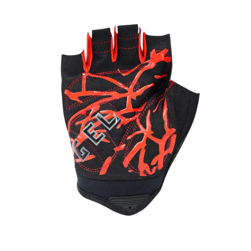 Zakpro Gel Series Unisex Cycling Gloves (Red) - BUMSONTHESADDLE