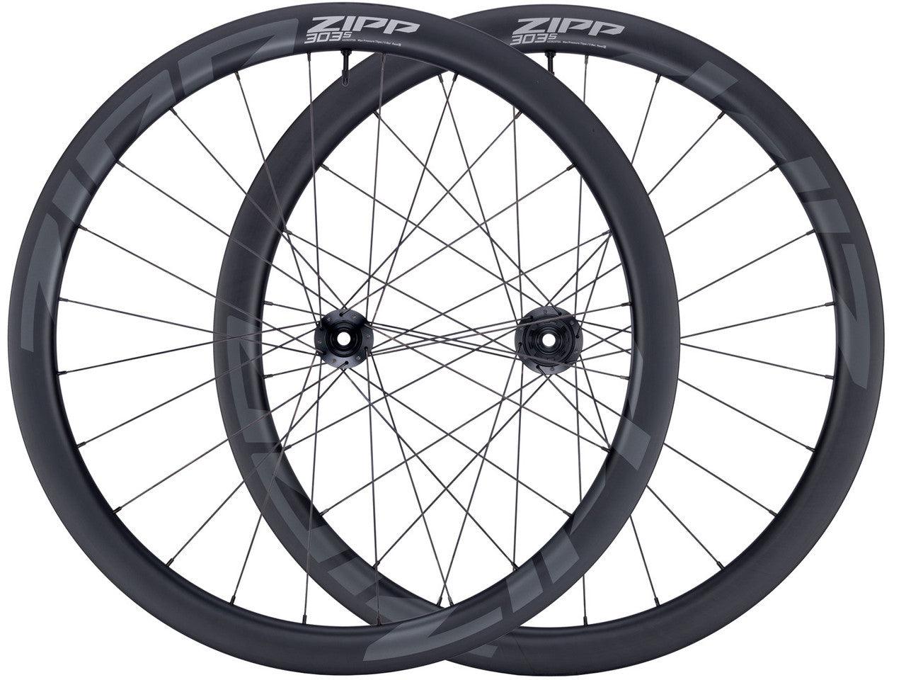 Zipp 303 S Carbon Tubeless Disc Brake Wheel - Shimano/Sram (Black