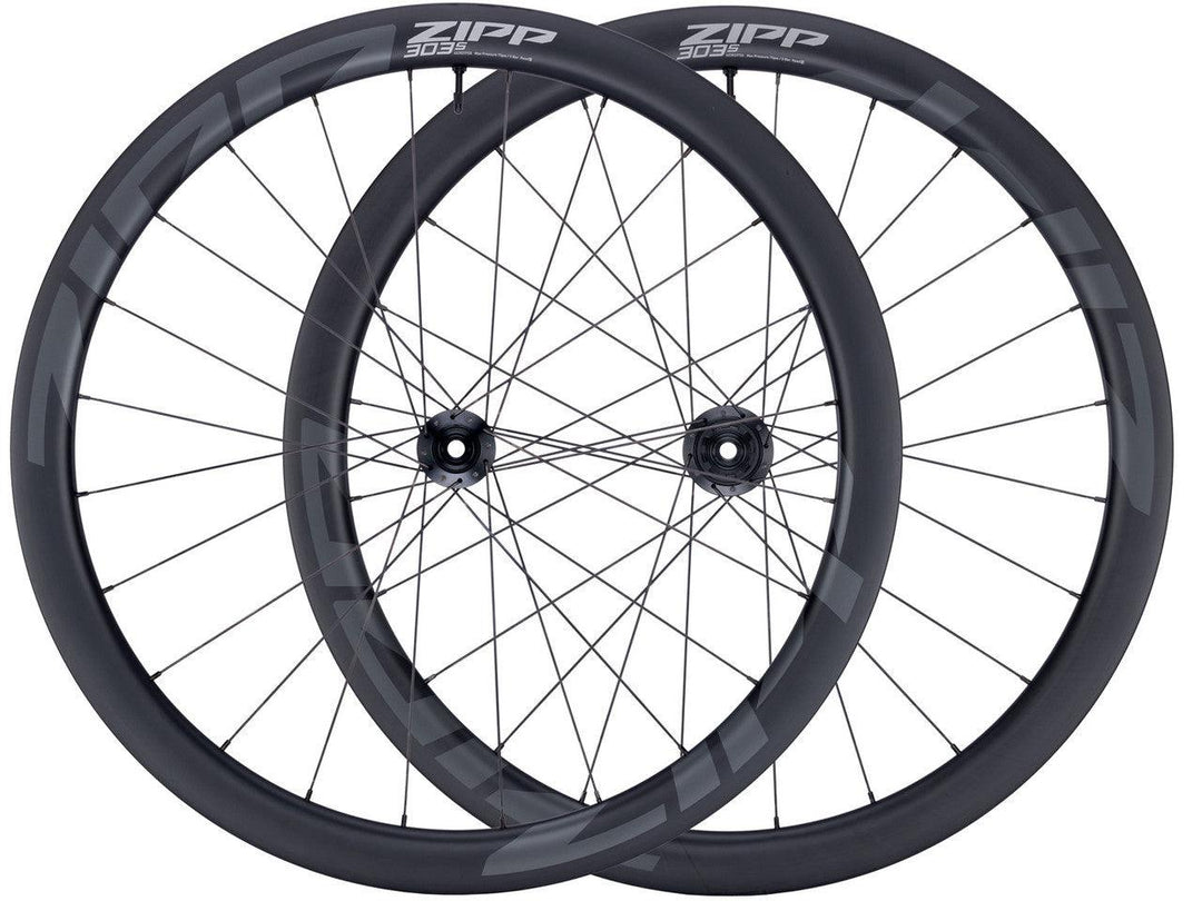 Zipp 303 S Carbon Tubeless Disc Brake Wheel - Shimano/Sram (Black) - BUMSONTHESADDLE