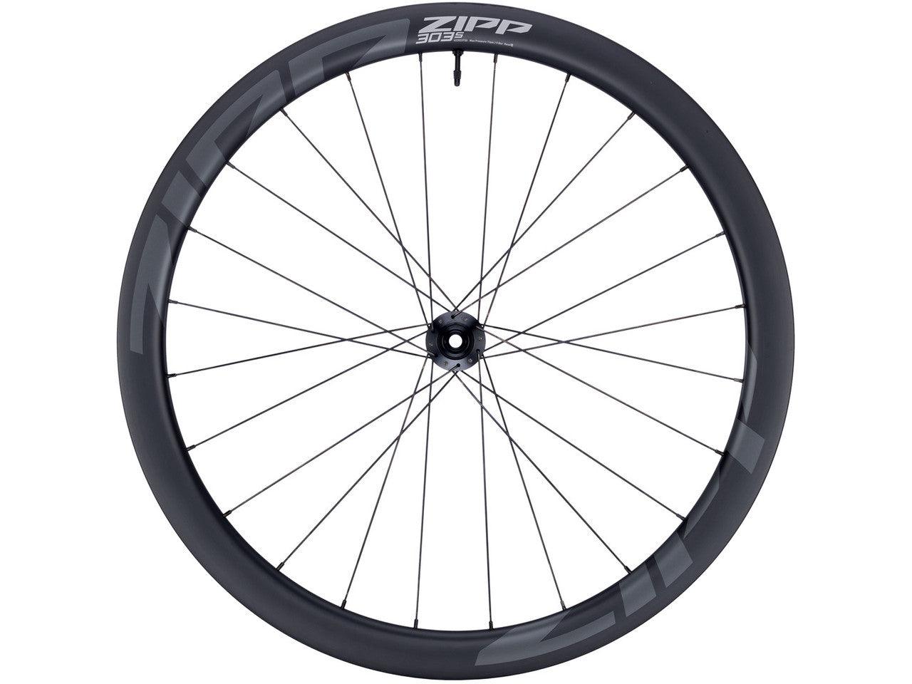 Zipp 303 S Carbon Tubeless Disc Brake Wheel - Shimano/Sram (Black