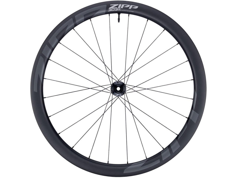 Zipp 303 S Carbon Tubeless Disc Brake Wheel - Shimano/Sram (Black) - BUMSONTHESADDLE