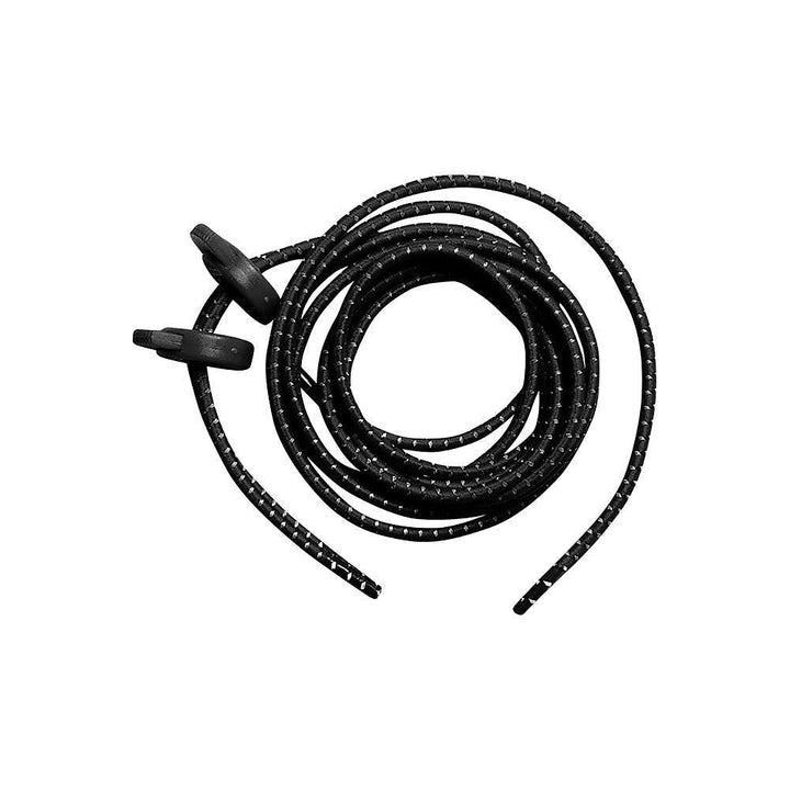 Zone 3 Elastic Shoe Laces (Black) - BUMSONTHESADDLE
