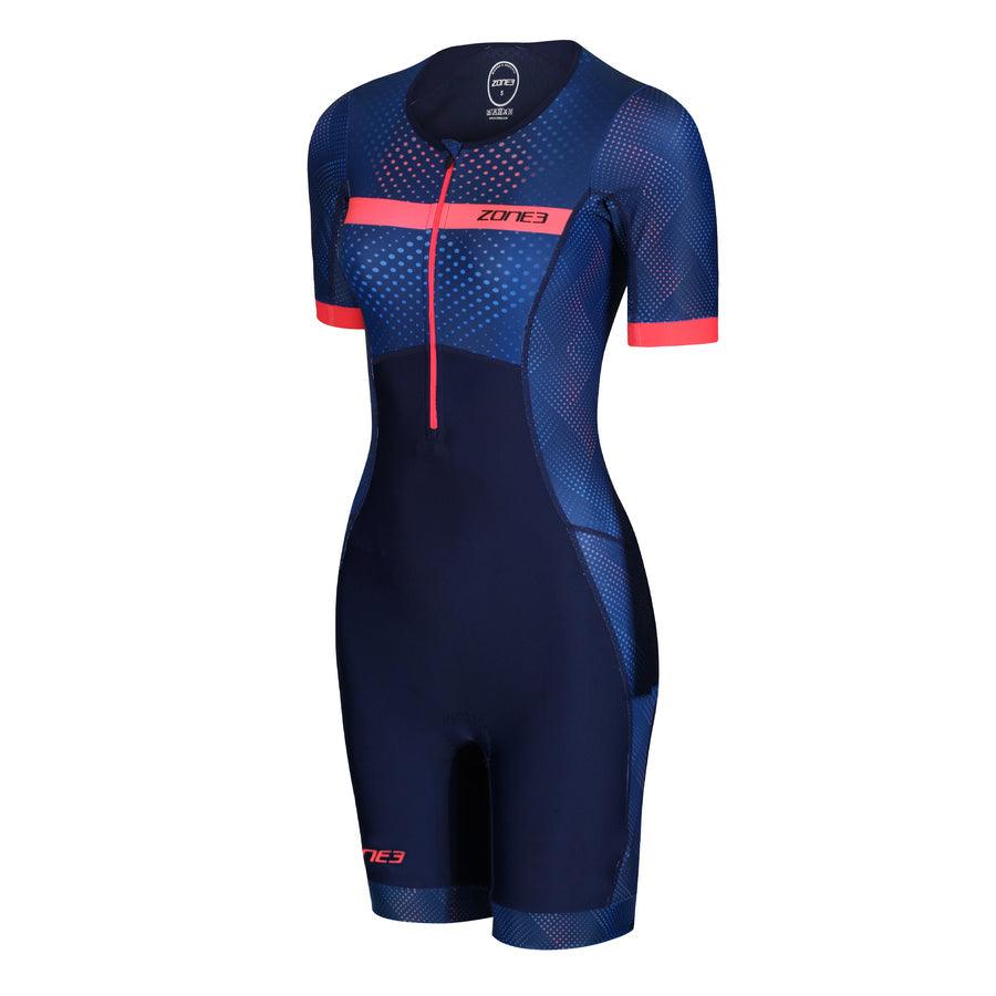 Zone 3 Revolution Women's Trisuit (Full Print) - BUMSONTHESADDLE